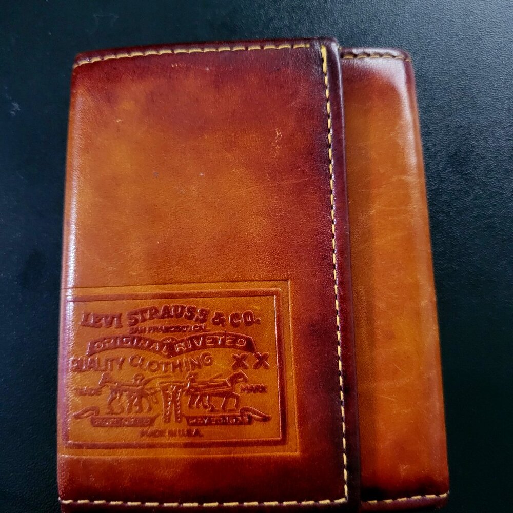 Levi Strauss Mens Leather Wallet